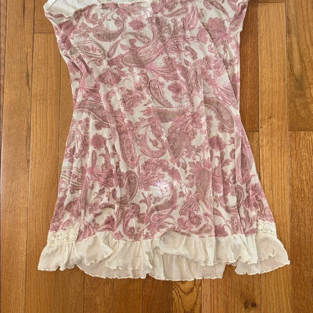 WinterSilks Women's Silk Chemise Lace Slip Night Dress Size Large